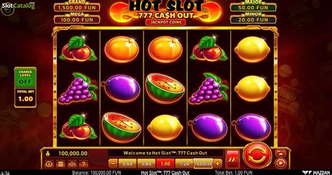 Hot Slot: 777 Cash Out .